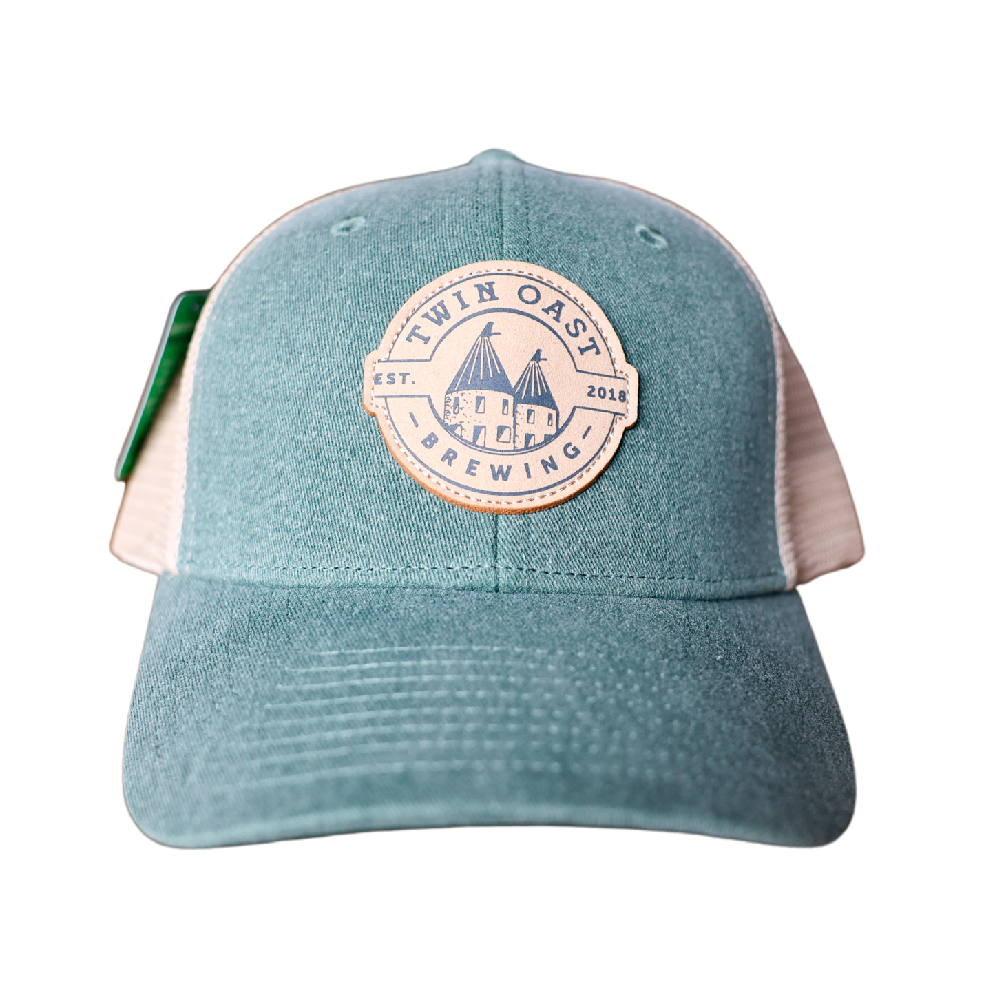 Green/Tan Emblem Patch Hat
