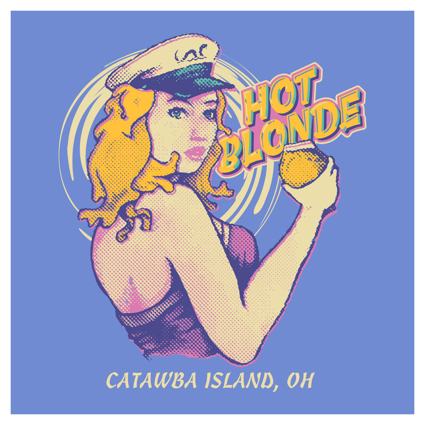 The Hot Blonde Tee