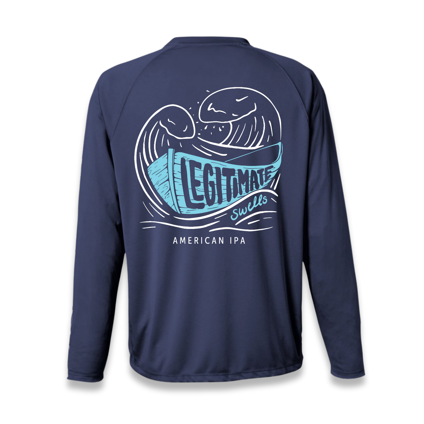 HUK Navy Fishing Shirt