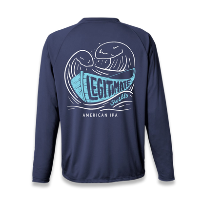 HUK Navy Fishing Shirt