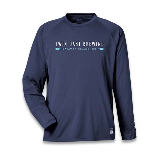 HUK Navy Fishing Shirt