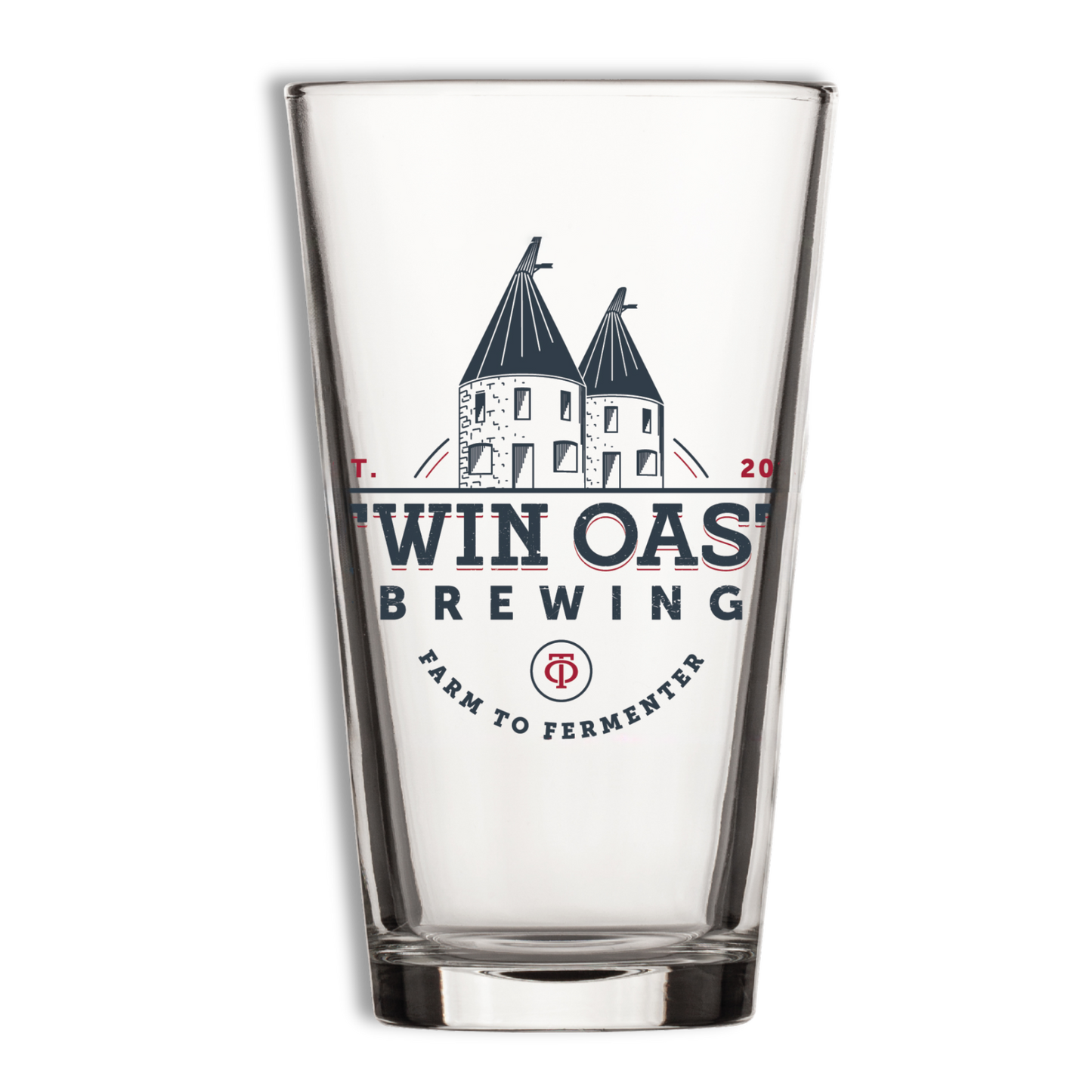 T.O. Pint Glass
