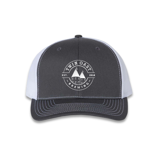 Charcoal/White Trucker Hat