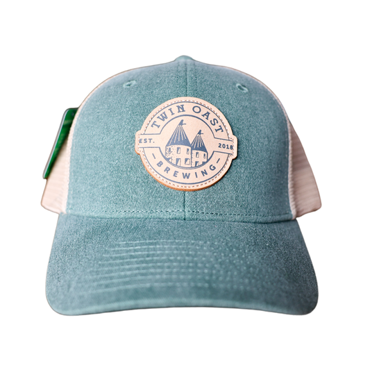 Green/Tan Emblem Patch Hat